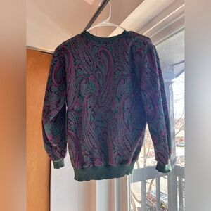 Skea Vintage 80s Paisley Sweater